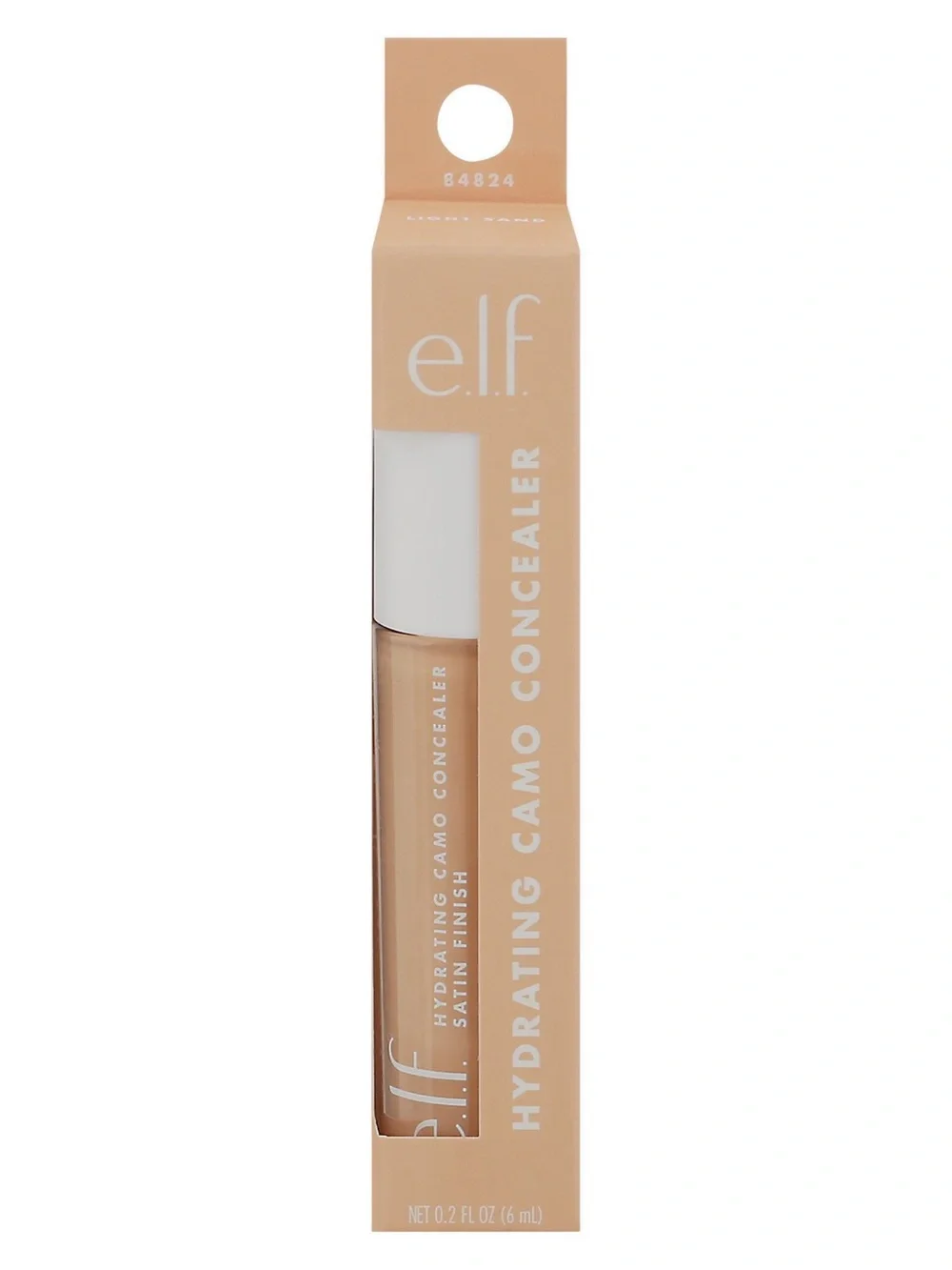 elf Hydrating Camo Concealer in Light Beige Full Coverage Satin Finish